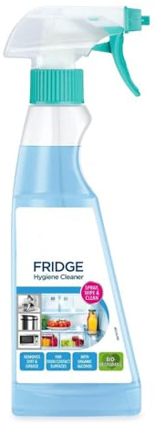 Fridge Hygiene Cleaner 250ml - Spray Wipe & Clean Dirts and Grease for Food Contact Surfaces - Neutralises odours