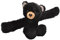 Wild Republic Huggers Schnapparmband Kuscheltier, Plüschtier, Schwarzbär 20 cm, 19555, 8