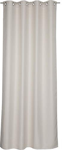 Schöner Wohnen Kollektion Opaco Ösenvorhang beige 140X250cm