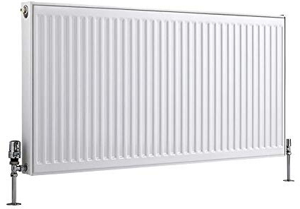 MILANO White Type 11 Horizontal Single Panel Convector Radiator 600x1200mm