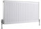Milano Compact White Type 11 Horizontal Single Panel Convector Radiator - 600mm x 1200mm