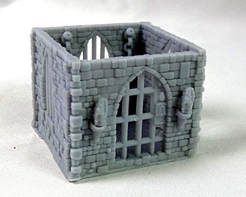 Mystic Pigeon Gaming Jail tabletop scatter terrain / Dice Jail (Unpainted)