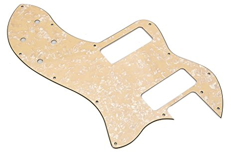 Alnicov Telecaster Thinline Schlagbrett P90 Modern Player Deluxe Tele Milk Yellow Pearl