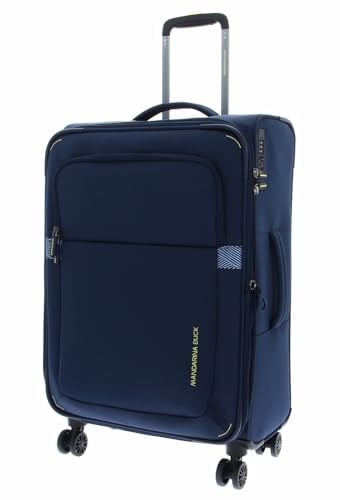 Mandarina Duck SMILE & GO - Trolley Medium Exp Soft Dress Blue (Blau) 43 x 67 x 23 (LxHxB)