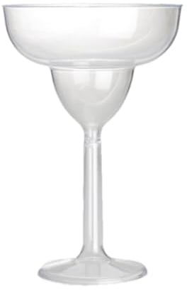 BIGIEMME S.R.L. Maxi Calice PVC Margarita 24 cm - per Table Cake Feste Party