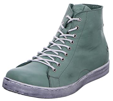 Andrea Conti Damen High Top Sneaker, Peppermint, 42 EU