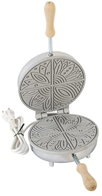 Biscottiera elettrica CBE8030100 per la cottura di cialde e ferratelle