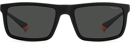 POLAROID PLD 2134/S Men's sunglasses Black and orange