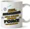Mugffins Tasses pour INVESTISSEUR - En Français - Cadeau original pour INVESTISSEUR homme - Meilleur de Galaxie Quand Force Avec Moi - 11 oz / 330 ml