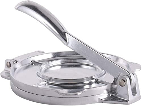 COERSD Stainless Steel Tortilla Press Tortilla Maker Flour Tortilla Press Press Dough Press Cake Maker for Shaping Omelettes, Rice Balls, Beef or Eggs-16CM