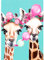 AIRDEA 5D Giraffe Kranz Diamond Painting Erwachsene Kits, DIY Diamond Painting Bilder, Mosaikherstellung Malen Nach Zahlen, Full Drill Malerei Kits für Home Wand Décor 30x40cm