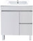 EL BAÑO MODERNO Juego Muebles de Baño con Lavabo - Mueble Baño con Lavabo - Lavabo con Mueble Compacto Preinstalado de Fábrica - Mueble Lavabo de Porcelana - Muebles de Baño con Lavabo
