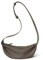 DONNAIN Halbmond Tasche Damen Leder, Stylische Crossbody Bag Damen Klein, Cross Body Bag for Women mit Breitem Riemen, Shoulder Bag Women, Kleine Umhängetasche Echtleder, Taupe