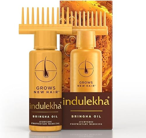 Indulekha Bringha Hair Oil Selfie Bottle 100ml (5 Pack) by Indulekha