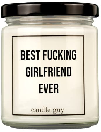 candle guy Duftkerze im Glas [Brennzeit 70h] - Duft-Kerze handgemacht mit Spruch | Freches Geschenk für Frauen, Freundin, Geburtstag | 100% Sojawachs, schöne natürliche Düfte mit ätherischem Öl