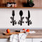 LIANDUN Dekobesteck Besteck Wanddekoration Dekobesteck Besteck Wand Wand Zum Aufhängen Metall Deko Dekoration Wanddekoration Löffel, Gabel, Messer Wanddeko Für Wohnzimmer Und Küche(Color:C,Size:M)
