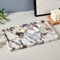 Denique Natural Marble Tray for Bathroom Countertop, Vanity Tray Stone Storage Tray for Home Decor, 12x8 Genuine Calacatta Viola Marble Bathroom Tray for Kitchen Dresser