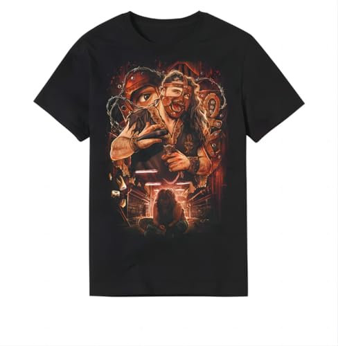 fxdszaszzdx Men's Black Mankind Boiler Room T-Shirt Black L