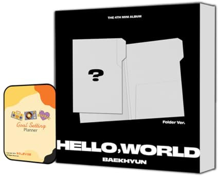 Hello, World BAEKHYUN (EXO) Album [Folder Ver.]+Pre Order Benefits+BolsVos K-POP Inspired Freebies (4th Mini Album)