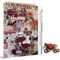 1000+ Stück/50 Blatt Scrapbooking Aufkleber Set Scrapbooking Sticker Scrapbook Zubehör Scrapbook Aufkleber Sticker Fotoalbum für DIY Scrapbook Zubehör Fotoalbum Tagebuch(Rot)
