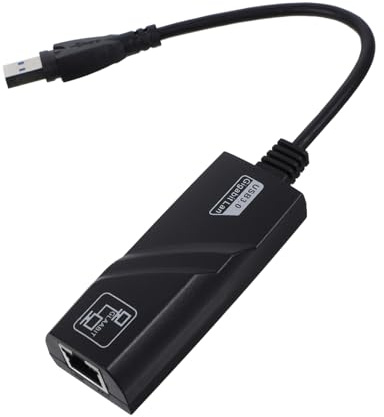 HOMOCONO 1000m Usb Ethernet Adapter Usb to Gigabit Network Card Ethernet Adapter Easy Install Converter