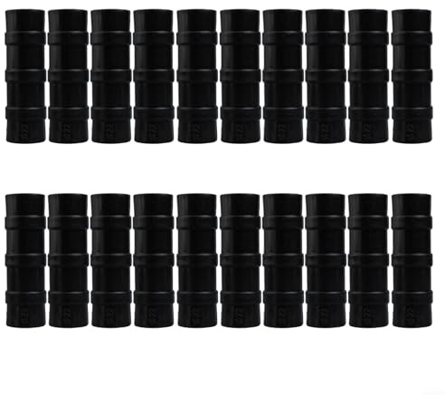 20 morsetti per tubi a tunnel, clip in plastica per fissaggio di film per serre, connettori per rete di copertura per file, resistenti alle alte e basse temperature (22 mm)