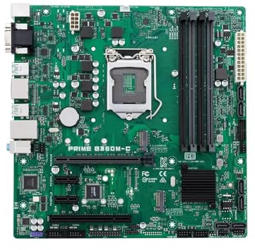 scheda madre Scheda madre Fit For ASUS PRIME B360M-C LGA 1151 Intel B365 DDR4 PCIe 3.0 USB .1 Supporto Micro ATX CPU Core i5-8600 i7-9700F