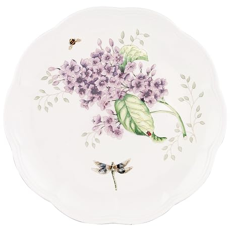 Lenox Butterfly Meadow Orange Sulphur Accent Plate