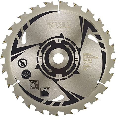 RYOBI - Lame ultra fine 184 mm / 24 dents pour scie circulaire - CSB184A1