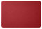 Eglooh - Herms - Sous main Bureau en Cuir Rouge Vif cm 80x50 - Coutures Artisanales et Angles Ronds - Made in Italy