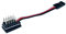 Premium Adapter Servo Kabel Verteiler 5 Fach Splitter Lead 1x JR Futaba Female auf 5x Male Pins 6cm Adapterkabel für Multicopter LED ESC Quad Copter Drohne Hitec Robbe Mr.Stecker Modellbau®