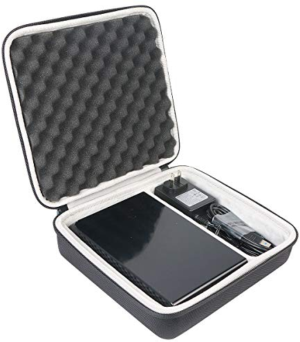 Khanka Duro EVA Viaje Estuche Bolso Funda Case para Seagate Backup Plus Hub Disco Duro Externo de 4TB 6TB 8TB 10TB(Estuche Solo)
