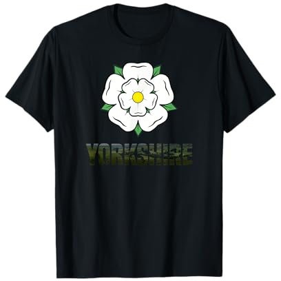 England County Yorkshire White Rose Symbol UK Country T-Shirt
