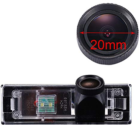 Neues Objektiv HD Einparkhilfe Auto Rückfahrkamera, 170° Super Weitwinkel wasserdichte Nachtsicht Car Camera für BMW Mini Clubman/Convertible/Countryman/Couper/1 Series E81 e87 F20 135i 640i 120i M1
