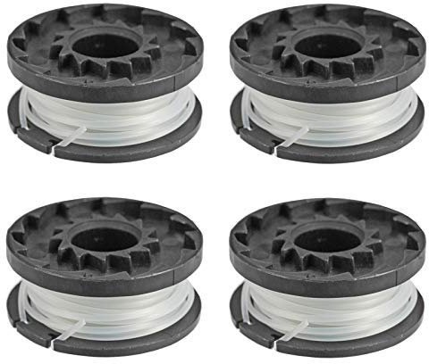SPARES2GO 4m Spool & Line Compatible with Spear & Jackson S1825CT S3630CT Strimmer Trimmer (Pack of 4)