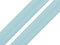 maDDma 1m Falzgummi 20mm Faltgummi elastisches Einfassband Schrägband Saumband Farbwahl, Farbe:eisblau