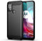 betterfon Hülle für Motorola Moto G10 / G20 / G30 Silikon Case Schutzhülle Carbon - Handyhülle Moto G30 / Moto G10 Schwarz