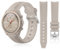 Kompatibel mit X Swatch Moon Watch, 20 mm geflochtenes geprägtes Gummi-Uhrenarmband für X Swatch Moon Watch, gebogen, keine Lücken, Silikonarmband, Ersatz für Damen und Herren