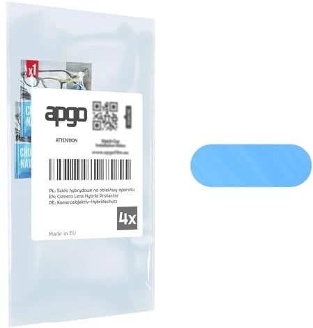 apgo 4x Lens Protector Camera Protective Hybrid Glass for Google Pixel 8 Pro, Camera Protection, 9H Camera Lens Camera Lens Protector