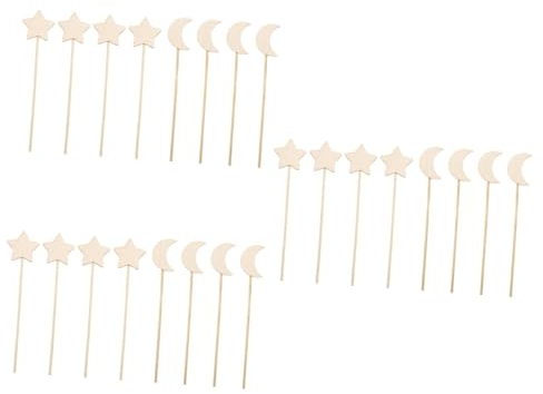 TOYANDONA handgemachter Mädchenspielzeug Kinderkleidung für Kinder Holzstäbe Spielzeug Spielzeuge Holzstab Holzhandwerk für Kinder hölzern die