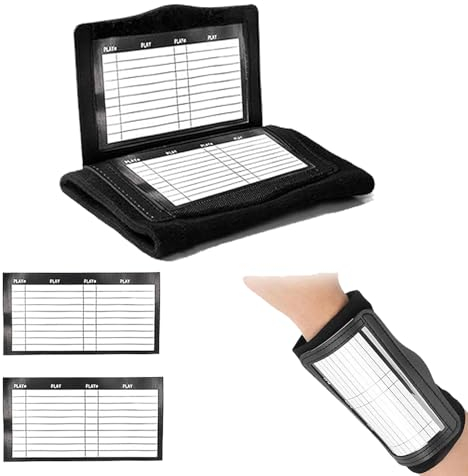 Landrain Fold Transparent Wiederverwendbar Wrist Coach American Football für Verschiedene Sportarten