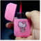 Pink Jet Flash Flame Feuerzeug, Feuerzeug, aufblasbares Gasfeuerzeug, aufblasbar, Kawaii, niedlich, Winddichte Flamme, Damenfeuerzeug