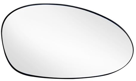 Mingke Spiegelglas Ersatz für BMW 1 Serie E81 E82 E87 E88 2004-2009 3 Serie E90 E91 E92 E93 2005-2010 Z4 E85 E86 2002-2008 Rechts Beifahrerseite Beheizbar Außenspiegel Glas mit Trägerplatte