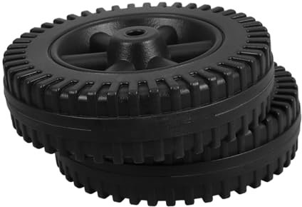 MILISTEN Repuestos de Ruedas 2 Piezas Ruedas Giratorias Resistentes de 6 Pulgadas para Refrigeradores Carritos Utilitarios Color