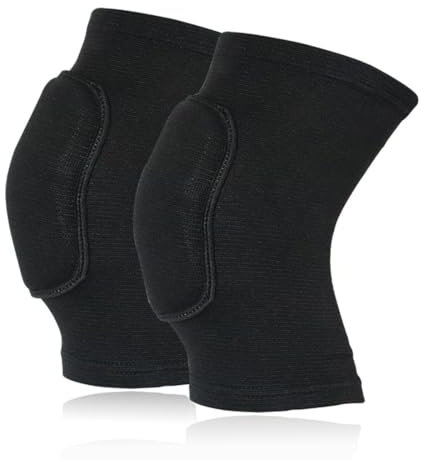 2er-Pack Knieschützer, Atmungsaktive Knieschützer, Elastische Knieschützer, Knieschoner für Volleyball, Handball, Hallensport, Tanz,nti-Kollision Weiches Verdickung Schwamm Knieschoner