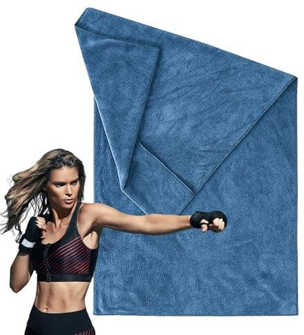 Asciugamano sportivo fitness – Asciugamano da ginnastica in microfibra morbido e ad asciugatura rapida | Asciugamani per il sudore multifunzionali, attrezzature per l'allenamento, attrezzature per il