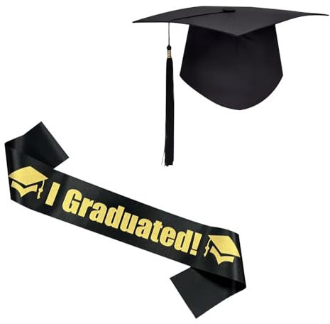 Oykrueats Girlande Mit Doktorhut Motive,Abschluss Konfetti Doktor Hut,Länge 4 Meter,Tischkonfetti Streudeko Tischdeko für Graduation Deko,Abschluss Deko,Bachelor Deko,Perfekt für Die Abschlussfeiern