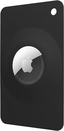 Schwarz Apple Karte,Geeignet FüR Airtag Karte Und Apple Card Von Airtag Portmonee,UltradüNn Und Ultraleicht,Kann FüR Apple,Handtaschen,RucksäCke,GeldböRsen Verwendet Werden
