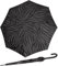 Knirps Damen Stockschirm A.760 Automatik Zebra - black