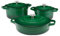 ProCook Graduated Cast Iron Dutch Oven Set - 3 Piece, 20/24/28 cm, Casserole Dishes with Lid - Green, Durable Induction Compatible Cookware
